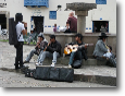 Young guys hanging out - Cusco